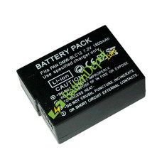 Batteri til Leica 1800mAh DMW-BLC12 BP-DC12 erstatningsbatteri