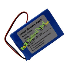 Batteri til Deviser DS2100B DS2100A DS2100Q erstatningsbatteri