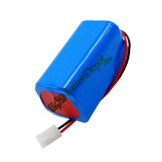 Batteri til Biocare HYLB-683 ECG-1200 HYLB-293 ECG-1210 ECG-1201 erstatningsbatteri
